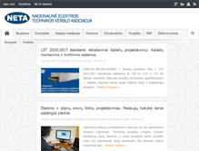 Tablet Screenshot of neta.lt